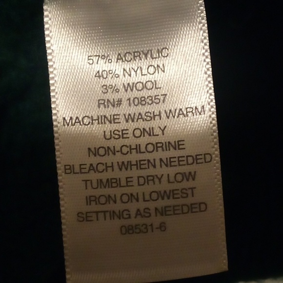 NWT - Liz Claiborne Green Long Sleeve Knit Sweater - Size Small - Picture 6 of 7